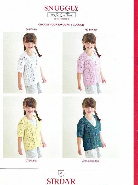 Child Cardigan, 2576 Sirdar - Knitting Pattern