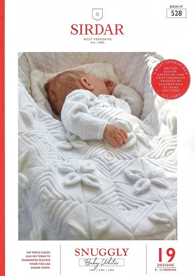 Snuggly Baby Whites - Knitting Pattern Book SP528