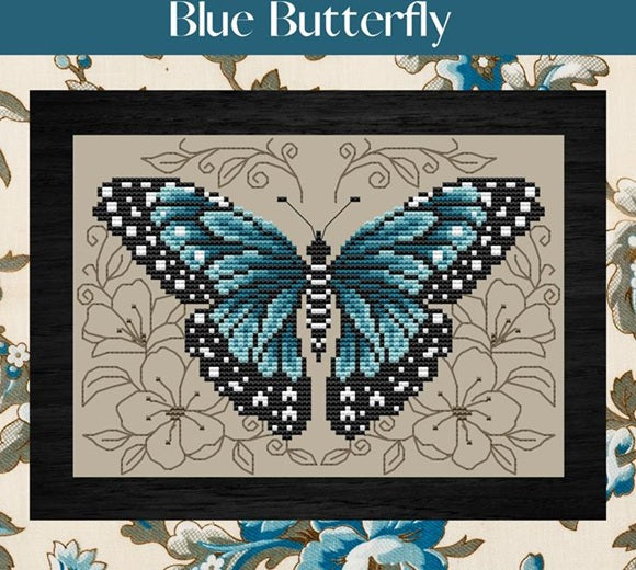 Blue Butterfly - Shannon Christine Design