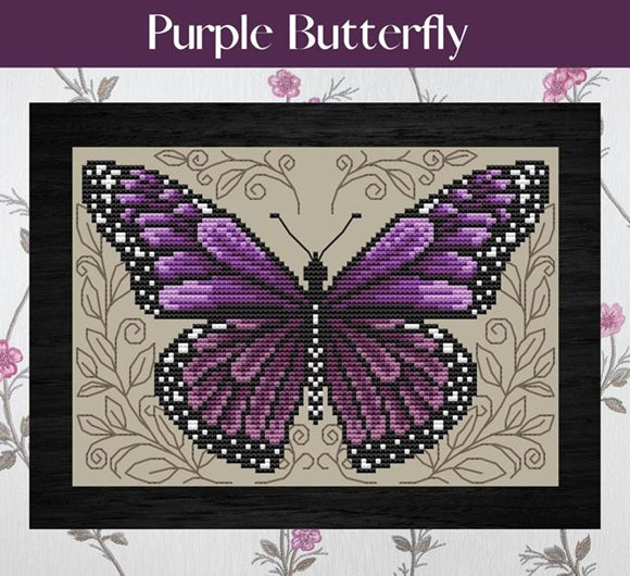 Purple Butterfly - Shannon Christine Design