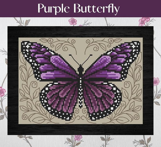 Purple Butterfly - Shannon Christine Design