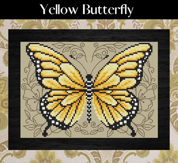 Yellow Butterfly - Shannon Christine Design