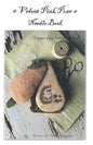 Velvet Pink Pear Needlebook - Stacy Nash Designs