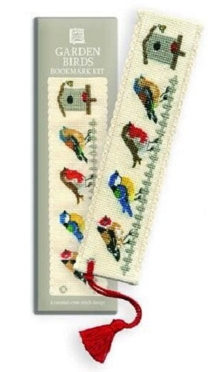 Bookmark, Textile Heritage Kit - Garden Birds