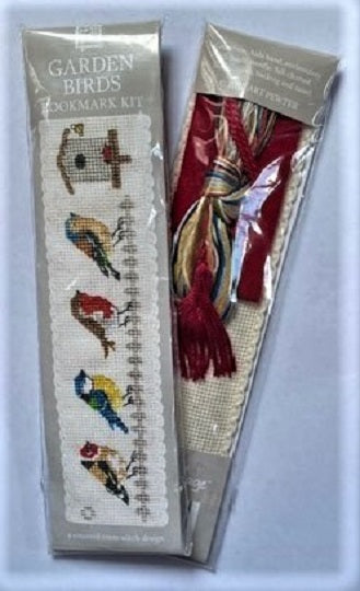 Bookmark, Textile Heritage Kit - Garden Birds