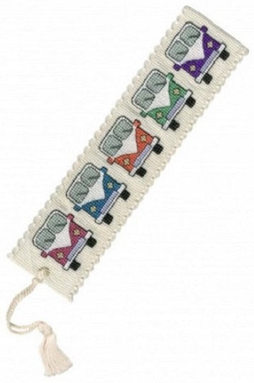 Bookmark, Textile Heritage Kit - Campervans