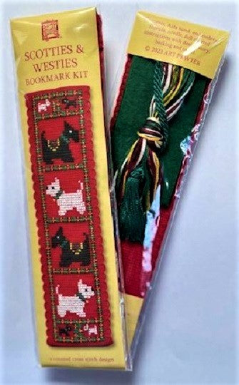 Bookmark, Textile Heritage Kit - Scotties & Westies