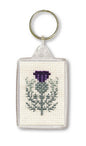 Key Ring, Textile Heritage Kit - Scottish Thistle