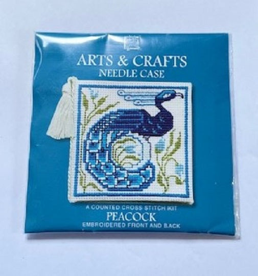 Needlebook, Textile Heritage Kit - Peacock