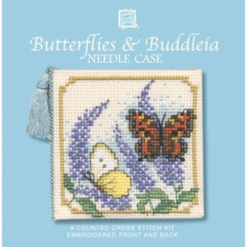 Needlebook, Textile Heritage Kit - Butterflies & Buddleia