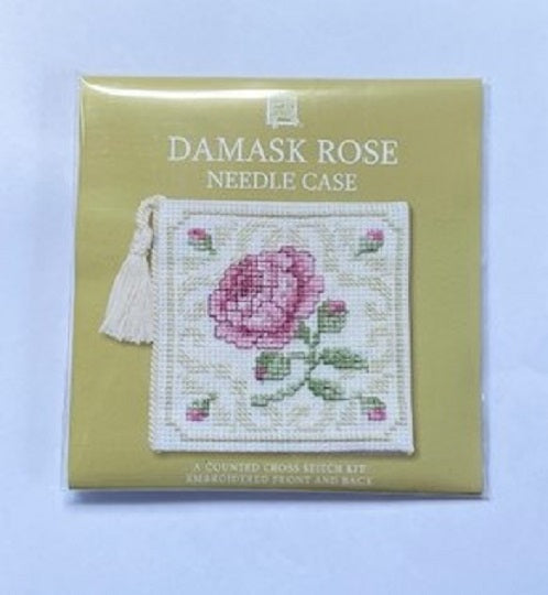 Needlebook, Textile Heritage Kit - Damask Rose