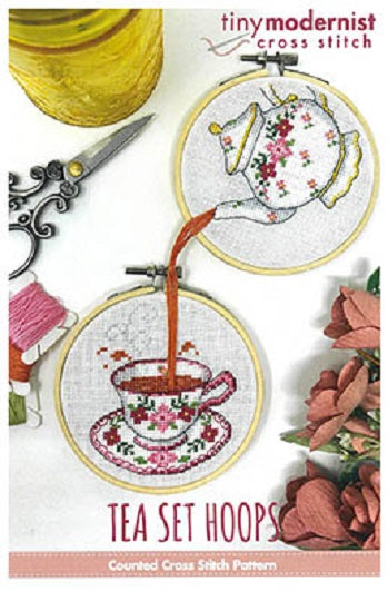 Tea Set Hoops - Pattern