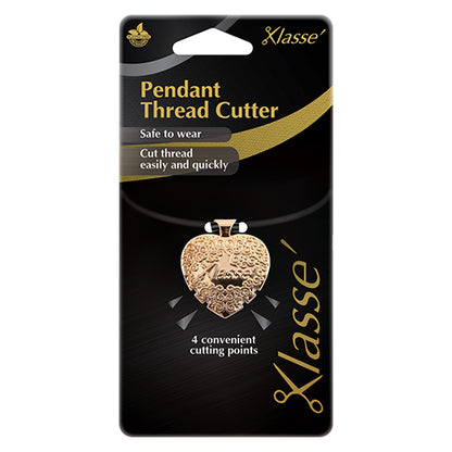 Thread Cutter Pendant - Klasse, Gold