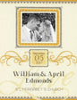 Elegant Flourish Wedding Record