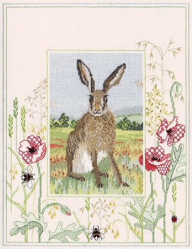 Wildlife: Hare - Cross Stitch Kit