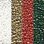 Glass Seed Beads - Mix Pack, 4 Colours