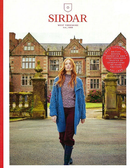 Ladies Longline Cardigan, 10167 Sirdar - Knitting Pattern