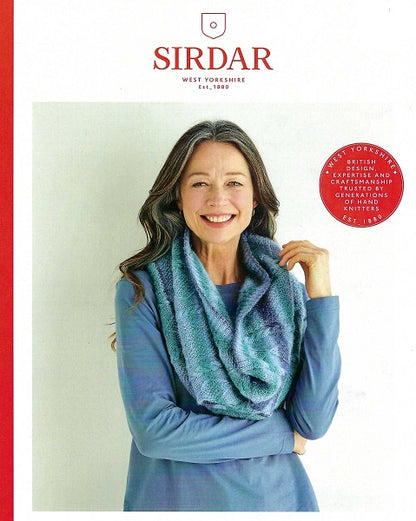 Lacey Shawl, 10216 Sirdar - Knitting Pattern