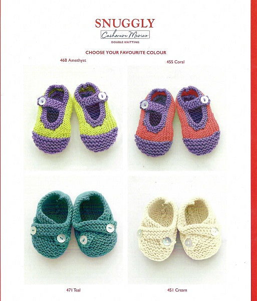 Baby Booties, 5249 Sirdar - Knitting Pattern