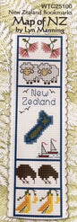 Bookmark Kit - Map of New Zealand