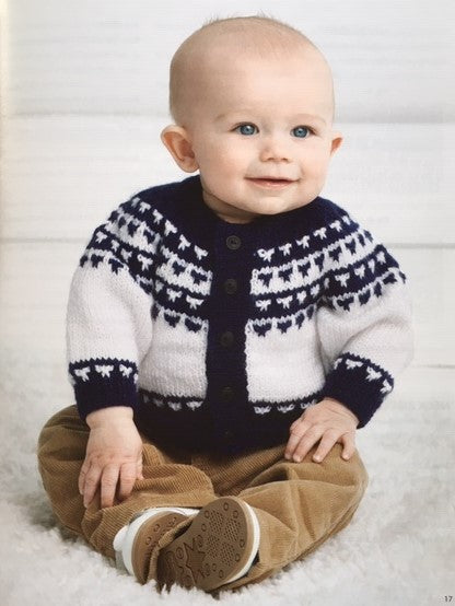 Adorable Baby Sweaters - Knitting Pattern Book