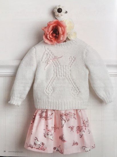 Adorable Baby Sweaters - Knitting Pattern Book