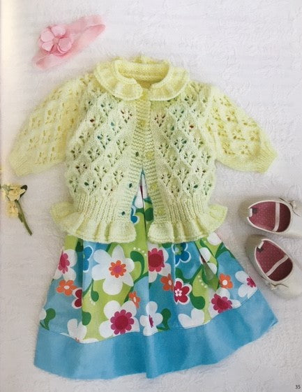 Adorable Baby Sweaters - Knitting Pattern Book