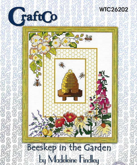 Beeskep in the Garden - Cross Stitch Kit