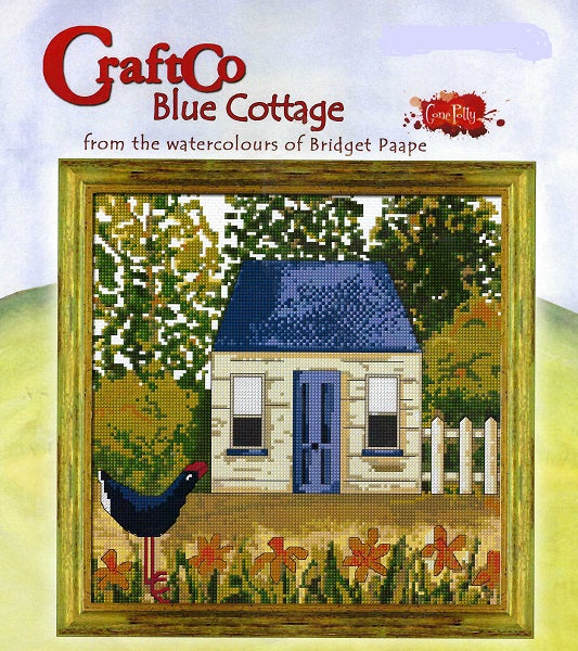 Blue Cottage - Cross Stitch Kit