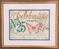 Celebrating 25th Anniversary - Cross Stitch Kit