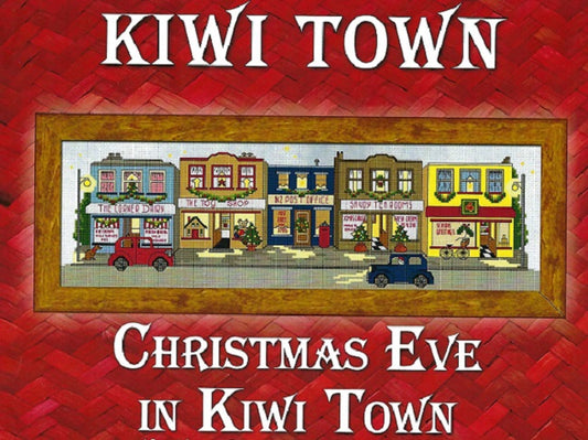 Christmas Eve in Kiwi Town - Cross Stitch Kit