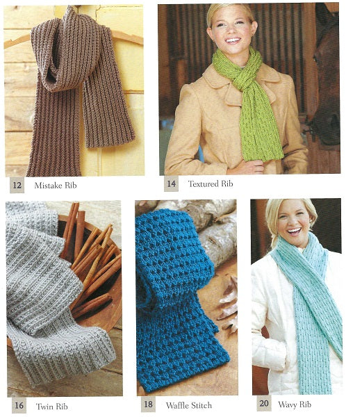 Cozy Scarves to Knit - Pattern Book
