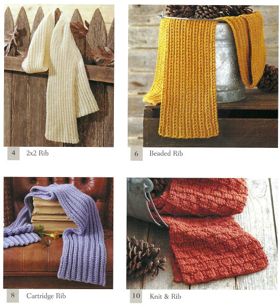 Cozy Scarves to Knit - Pattern Book