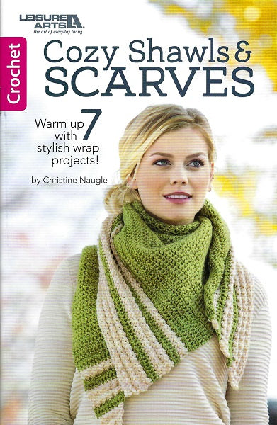 Cozy Shawls & Scarves - Crochet Pattern Book
