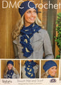 Slouch Hat & Scarf - Crochet Pattern Leaflet