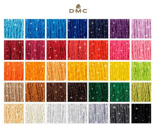 Full Set of DMC Etoile Threads: 35 Skeins