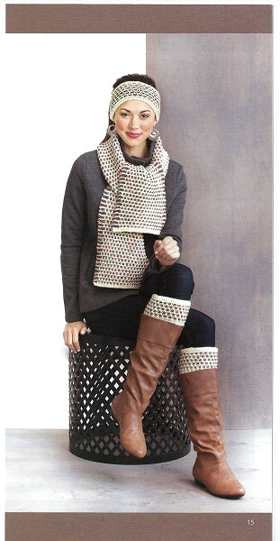 Cozy Fashion Accents - Knitting Pattern Book