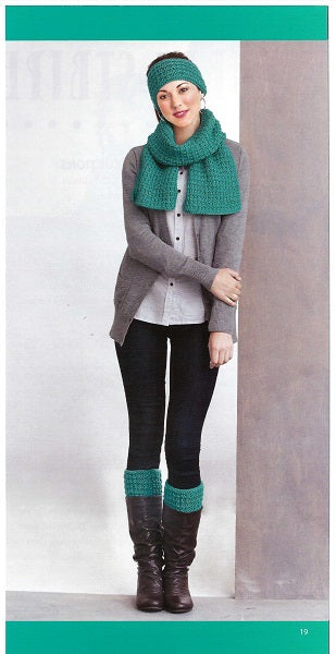 Cozy Fashion Accents - Knitting Pattern Book