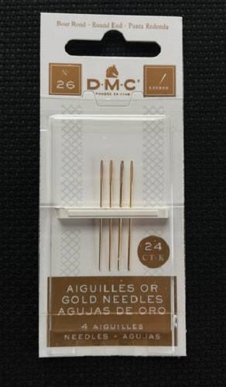 Needles, Gold DMC - Size 26