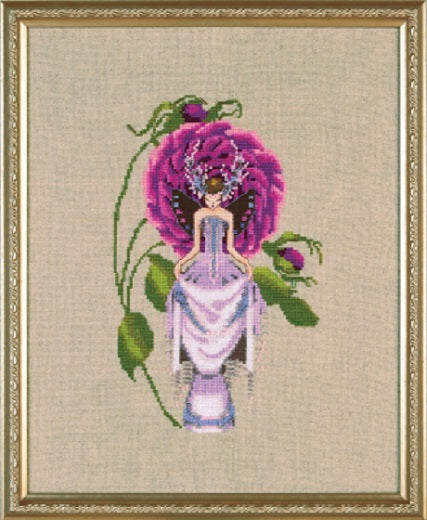 Leafy Cabbage Rose - Nora Corbett