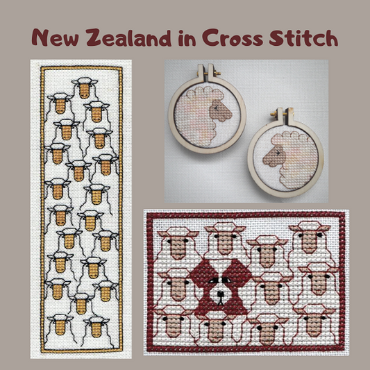 NZ Sheep - Three Patterns in One