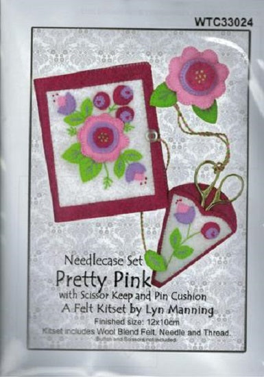 Felt Sewing Kitset - Pretty Pink