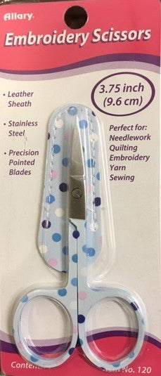 Polka Dot Scissors with Cover