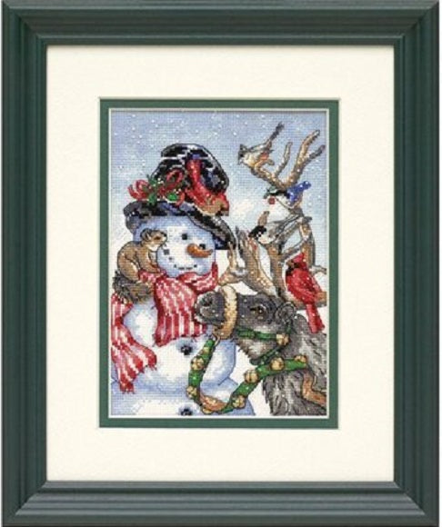 Snowman & Reindeer - Cross Stitch Kit