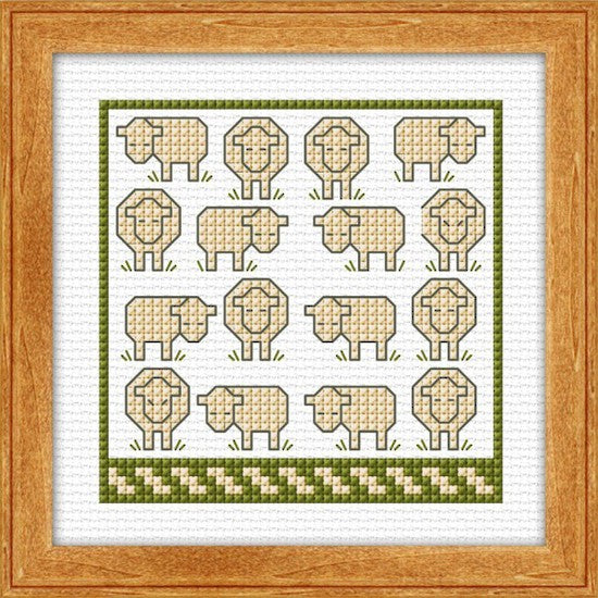 Wee Sheep - Cross Stitch Kit